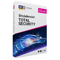 Bitdefender Total Security | 3 PC | 1 Year | EU only