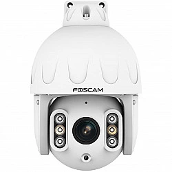 Foscam SD8EP PoE Überwachungskamera Weiß 8MP (3840x2160), Power over Ethernet, Schwenk- und Neigefunktion, 4x optischer Zoom