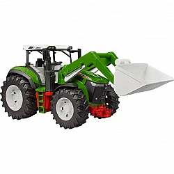 Tractor with front loader