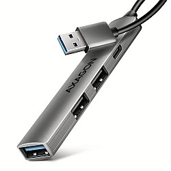 HUE-STA HUB 4-port 1x USB 5Gbps 2xUSB2.0 +USB