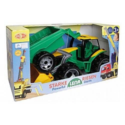 Tractor with bucket and trailer 90 cm
