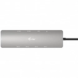 USB-C Metal Nano docking station 2x HDMI Display + Power Delivery 100W