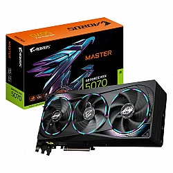 Vaizdo plokštė NVIDIA Gigabyte GeForce RTX 5070 AORUS MASTER 12GB GDDR7 PCIe 5.0