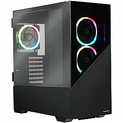 Turime | Enermax K8 - Midi Tower - PC - Schwarz - ATX - micro ATX - Mini-ITX - SPCC - Gehärtetes Glas - Gaming (ECA-EK8-BB-ARGB) | ITwork sandėlyje!