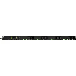 PDU SA-1632WN, 32A, Steckdosenleiste schwarz, 16 schaltbare C13 Steckdosen