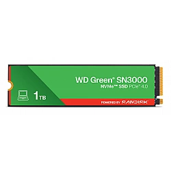 Vidinis SSD WD Green SN3000 1TB M.2 2280 PCIe 4.0 x4 NVMe
