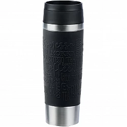 TRAVEL MUG Classic Grande Thermobecher (schwarz/edelstahl, 0,5 Liter)