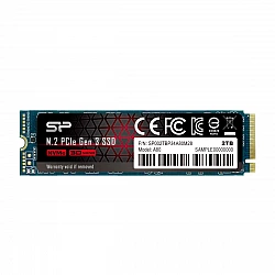 SSD diskas SILICON POWER P34A80 2TB M.2 PCIe Gen3x4 NVMe