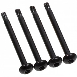 NexXxos Lüfterbefestigungsschraube M3 x 35mm, Schrauben-Set schwarz, 4 Stück