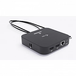 USB-C Dual HDMI Docking Station with Power Delivery 100 W