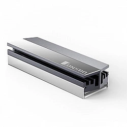 Jonsbo M.2 GREY Computer Kühlkomponente Solid-State-Laufwerk Kühlkörper 1 Stück(e) Schwarz - Grau (M.2 GREY)