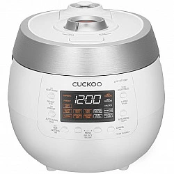 Cuckoo CRP-RT1008F, Weiß, 1,8 l, Aluminium, LED, Tasten, 1,2 m