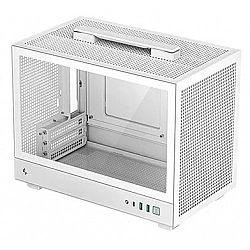 Deepcool Ultra-portable Case CH160 WH White Mini-ITX Power supply included No ATX PS2