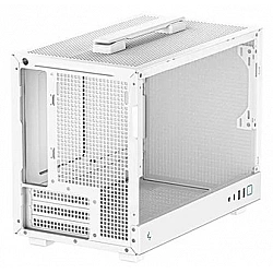 Deepcool Ultra-portable Case CH160 WH White Mini-ITX Power supply included No ATX PS2