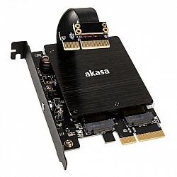 Akasa AK-PCCM2P-04 Schnittstellenkarte/Adapter M.2 Eingebaut (AK-PCCM2P-04)