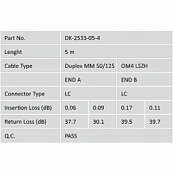 LWL Patchkabel, Duplex, LC > LC Stecker, Multimode OM4 hellviolett, 5 Meter