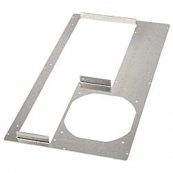 DimasTech PCI Back Panel HPTX, 10 Slots - Aluminium