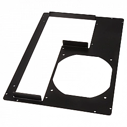 DimasTech PCI Back Panel Micro-ATX, 5 Slots - graphite black