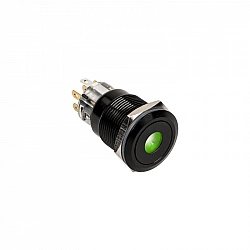 DimasTech Vandalismusschalter/-taster 19mm, Blackline Dot - RGB