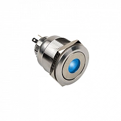 DimasTech Vandalismusschalter/-taster 25mm, Silverline Dot - RGB