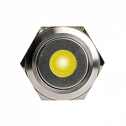 DimasTech Vandalismusschalter/-taster 25mm, Silverline Dot - RGB