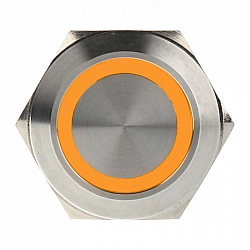 DimasTech Vandalismusschalter/-taster 25mm - Silverline - orange