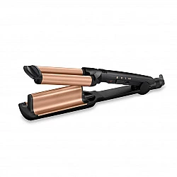 BaByliss Deep Waves Curling iron Warm Black, Orange 98.4 (2.5 m)