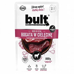 BULT Saszetka mielonka bogata w cielęcinę karma mokra dla psa 500g