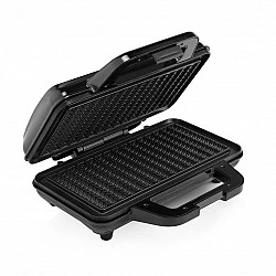 Tristar WF-1171 Waffle Iron Indicator Light, Non-stick Coating, Overheating Protection, Corded Black