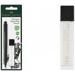 FABER-CASTELL Radierstift PRECISION ERASER PEN weiß, 1 St. (185610)