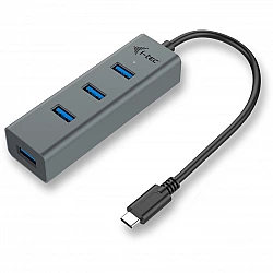 USB-C Metal 4-Port HUB USB 3.0 4x USB 3.0