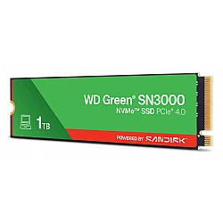 Vidinis SSD WD Green SN3000 1TB M.2 2280 PCIe 4.0 x4 NVMe