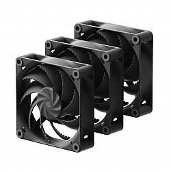 HAVN PC-Luefter H12 PWM 120 mm Schwarz 3 Stück (HVN-FS-H1230-02-TRI)