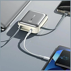 Powerbank C03 20000mAh 45W USB-A/USB-C cable
