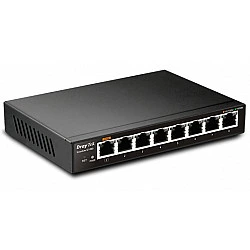 DrayTek VigorSwitch G1080 Managed L2 Gigabit Ethernet (10/100/1000) Black