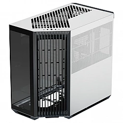 PC Case APNX V1, Midi-Tower, ATX, black / white