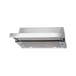 CATA | Hood | TF 2003 Duralum 600 | Energy efficiency class C | Telescopic | Width 60 cm | 390 m3/h | Mechanical control | Stainless steel | LED