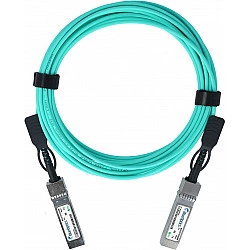 Ubiquiti Networks UACC-AOC-SFP28-25M kompatibles Aktives Optisches Kabel (AOC) als 25 Gigabit Variante, mit SFP28 auf SFP28 Verbindung, für den Anschluss von Hardware in Racks und über benachbarte Racks hinweg. BlueOptics Ubiquiti Networks UACC-AOC-SFP28- (UACC-AOC-SFP28-25M-BO)