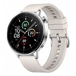 OnePlus Watch 3 43mm 3.35 cm (1.32) AMOLED Digital 466 x 466 pixels Touchscreen Silver, Titanium Wi-Fi GPS (satellite)