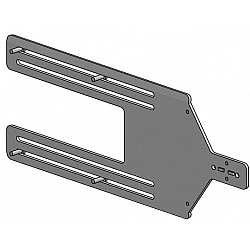 Kiosk straight bracket