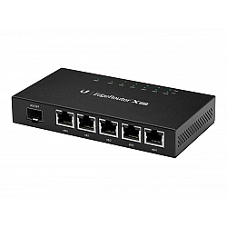 EdgeRouter ER-X-SFP No Wi-Fi 10/100/1000 Mbit/s Ethernet LAN (RJ-45) ports 5 Mesh Support No MU-MiMO No No mobile broadband