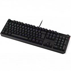Thock, Gaming-Tastatur schwarz, DE-Layout, Kailh Red