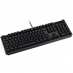 Thock, Gaming-Tastatur schwarz, DE-Layout, Kailh Red