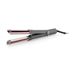 ETA Hair Straightener and Curler | ETA132390000 Fenité Exclusive 2-in-1 | Ceramic heating system | Temperature (min) 140 °C | Temperature (max) 200 °C | Number of heating levels 5 | 1700 W | Grey/Pink
