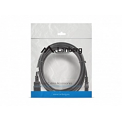 LANBERG CA-C13E-11CC-0050-BK extension power cable C13-> C14 5m VDE
