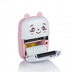 Extralink Mini thermal printer EPP-001 Pink Bluetooth, USB-C, 1200 mAh, 210 dpi