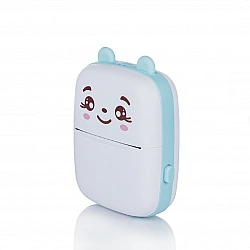 Extralink Mini thermal printer EPP-002 Blue Bluetooth, USB-C, 1200 mAh, 210 dpi