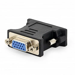 Video adapter DVI->VGA (24M/15F) black