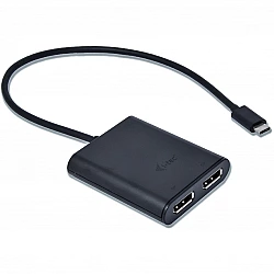 USB-C dual Display Port Video Adapter 2x Display Ports 4K Ultra HD