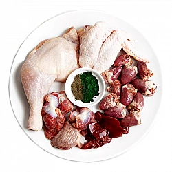 3COTY Chicken with spirulina Senior - wet cat food - 80g